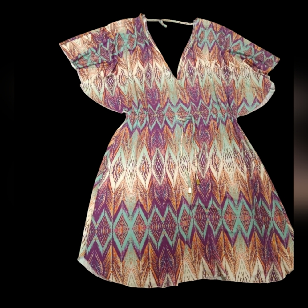 VIX Paula Hermanny Swim Cover-up/Beach Dress- size Large - Picture 15 of 17
